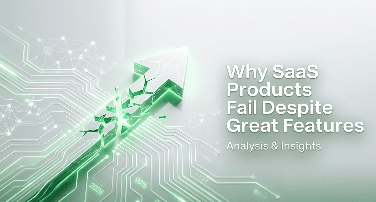 Why SaaS Products Fail Despite Great Features: Lessons for Founders and Teams