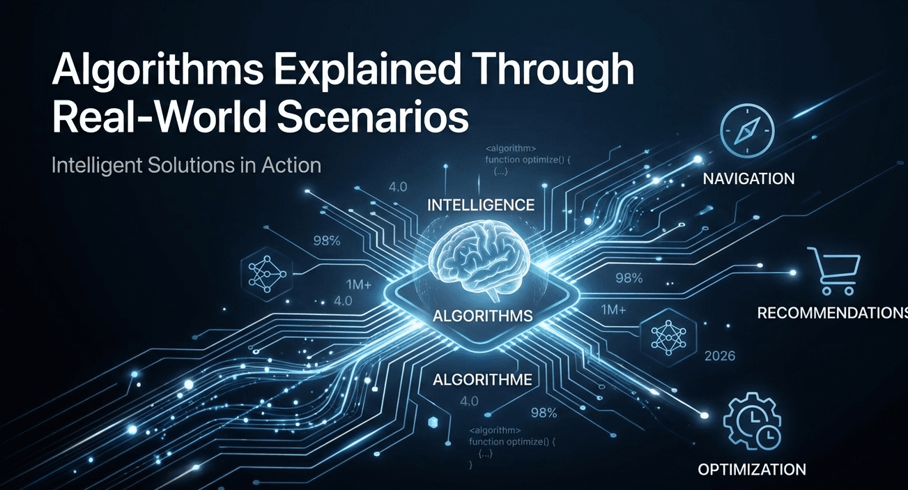 Algorithms Explained Through Real-World Scenarios: How Invisible Logic Shapes Everyday Life