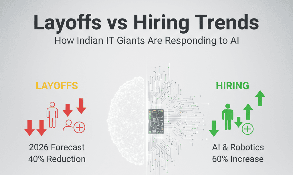 Layoffs vs Hiring Trends: How Indian IT Giants Are Responding to AI