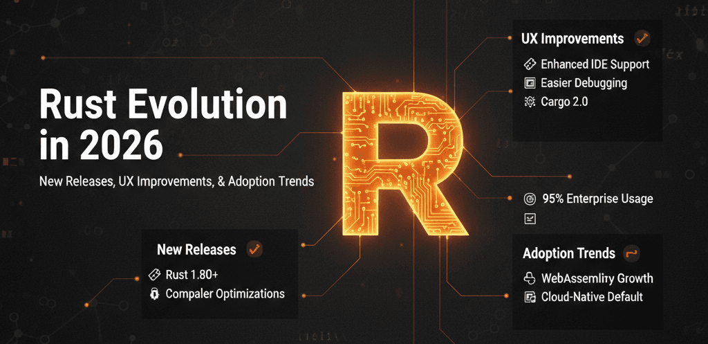 Rust Evolution in 2026: New Releases, UX Improvements, and Adoption Trends Reshaping Modern Systems Development
