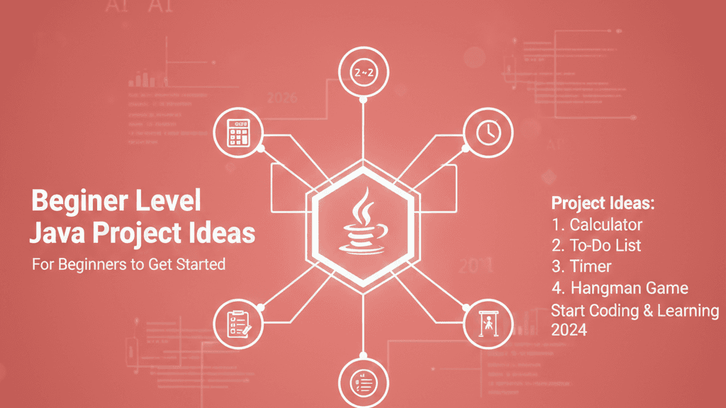 10 Beginner Level Java Project Ideas That Actually Build Real-World Skills