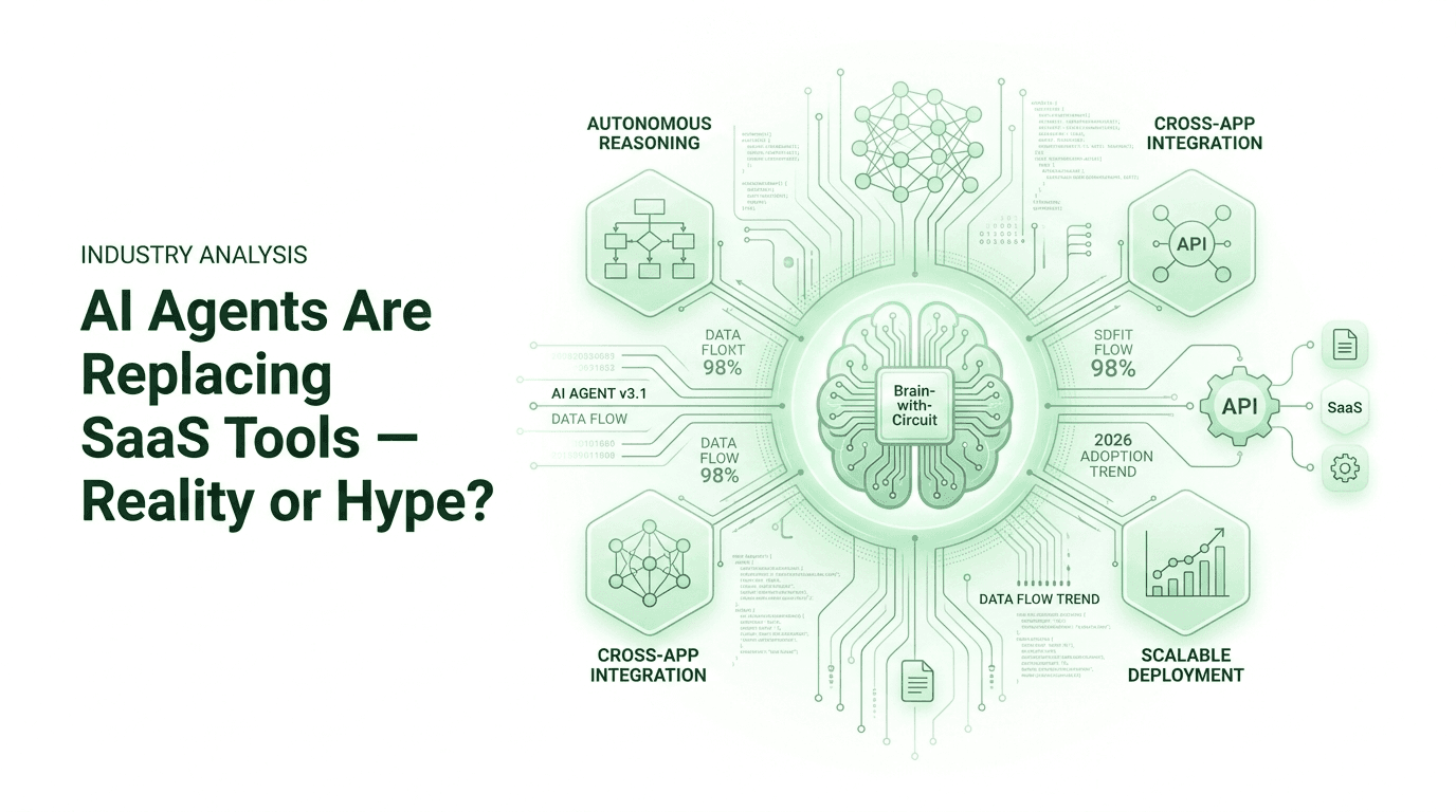 AI Agents Are Replacing SaaS Tools — Reality or Hype? A Deep Technical Analysis