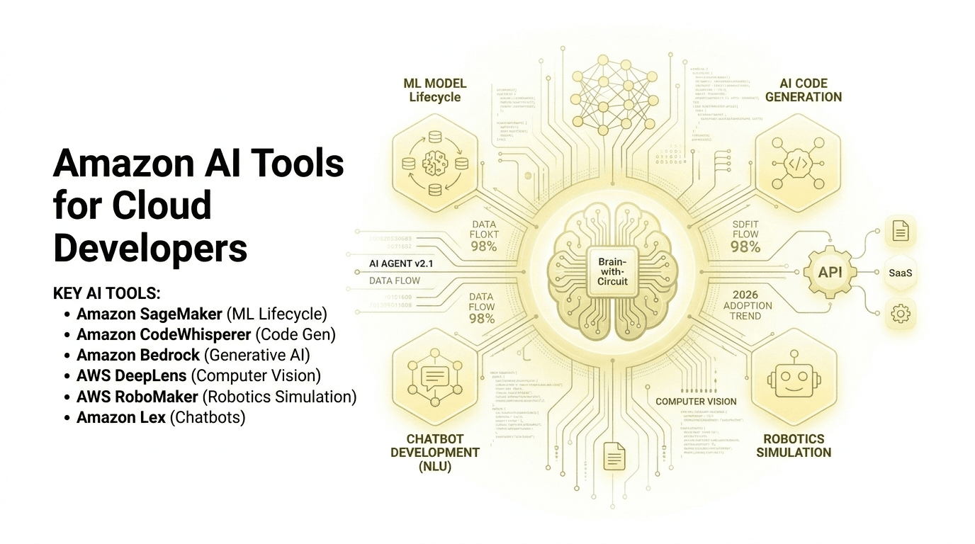 Amazon AI Tools for Cloud Developers — A Deep Dive into Bedrock, CodeWhisperer, SageMaker, and the Future of AWS AI